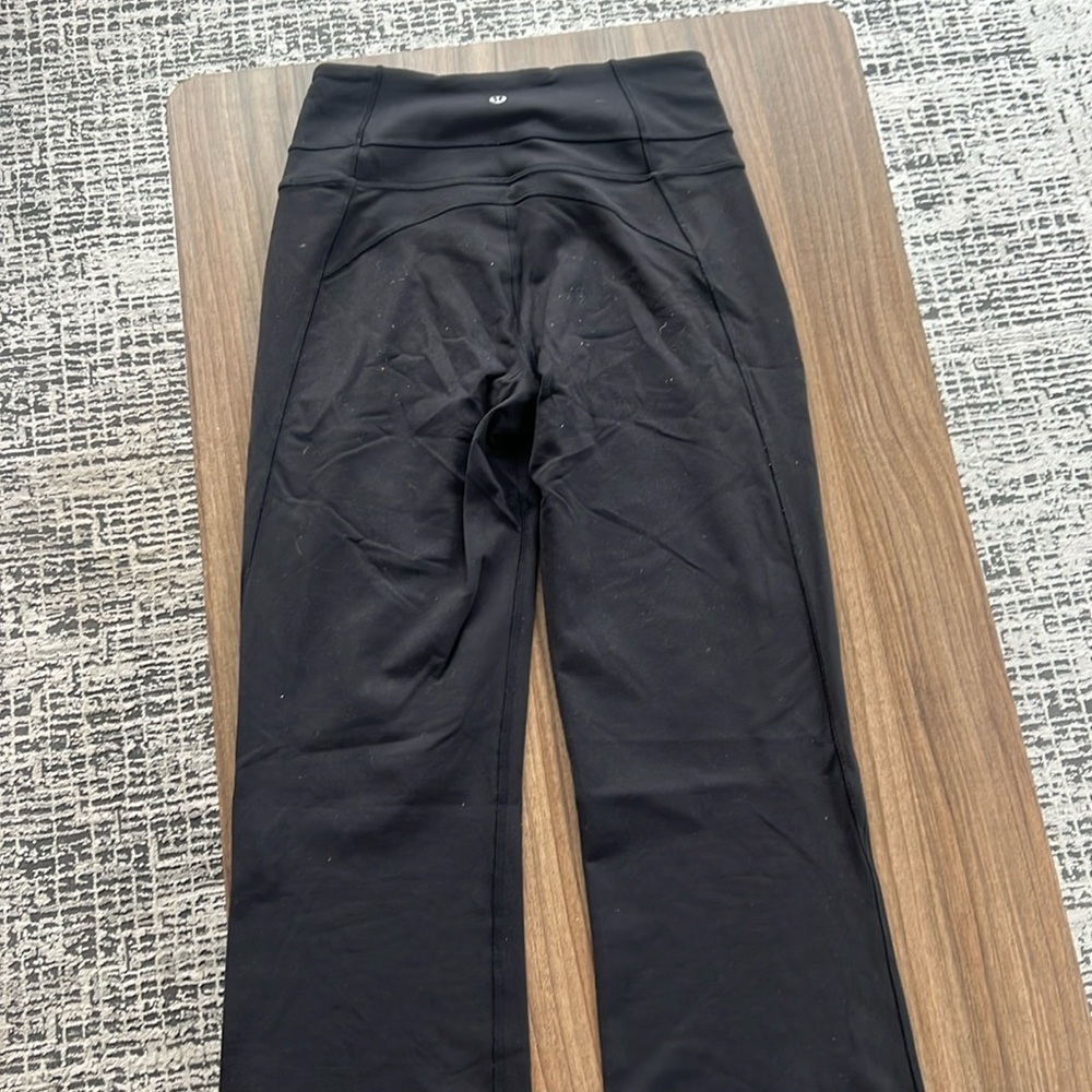 Lululemon wunder under boot cut yoga pants LIKE NEW